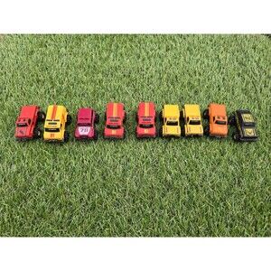 Lot of 9 Vintage 4x4 Schaper Stomper Trucks - Jeep, Chevrolet, Ford